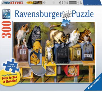 Puslespill 300 Kattene Har Fått Post Ravensburger