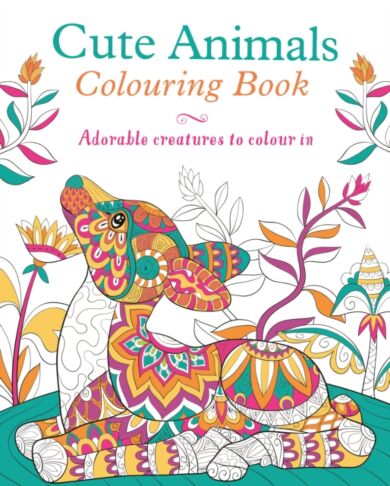 Cute Animals Colouring Book