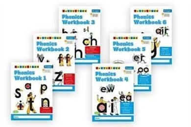 Phonics Workbooks (1-6) [2nd Edition]