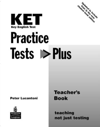 KET Practice Tests Plus Teacher's Book New Edition