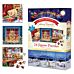 Puslespill 24x50 Adventskalender Classic Christmas