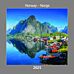 Kalender 2025 Norge 30X30cm