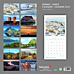 Kalender 2025 Norge 18X18cm