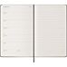 Kalender Moleskine 24/25 18m Hard L Uke Sort