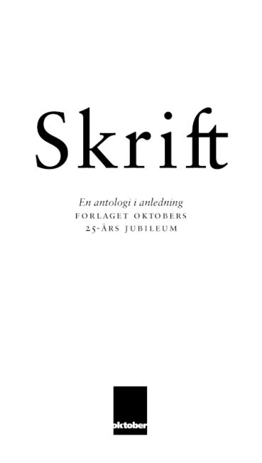 Skrift