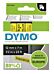 Tape Dymo D1 12mmx7m sort/gul