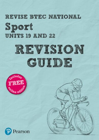 Pearson REVISE BTEC National Sport Units 19 & 22 Revision Guide inc online edition - 2023 and 2024 e