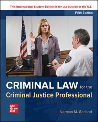 ISE Criminal Law for the Criminal Justice Professional