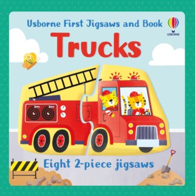 Usborne First Jigsaws and Book: Trucks