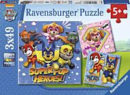 Puslespill 3X49 Paw Patrol Ravensburger