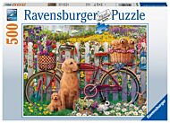 Puslespill 500 Søte Hunder Ravensburger