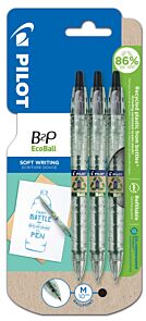 Kulepenn Pilot B2P Ecoball 1,0 sort (3)