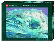 Puslespill 2000 Map Art Map Wave Heye