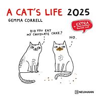 Kalender 2025 A Cats Life 30x30cm