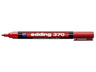 Merkepenn Edding 370 1mm Rød