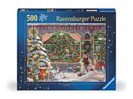 Puslespill 500 Julebutikken Ravensburger