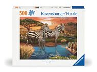 Puslespill 500 Sebraer Ravensburger