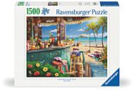 Puslespill 1500 Strand Bar Ravensburger