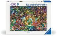 Puslespill 4000 Den Skjulte Verden Ravensburger