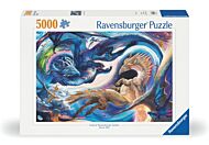 Puslespill 5000 Drage Dag Og Natt Ravensburger