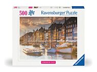 Puslespill 500 Solnedgang I København Ravensburger