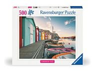 Puslespill 500 Båthus I Smogen Ravensburger