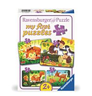 Puslespill 2,3,4,5 Skogens Dyr Ravensburger