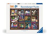 Puslespill 500 Cubby Cats Succulents Ravensburger