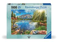 Puslespill 1000 Livet Ved Innsjøen Ravensburger