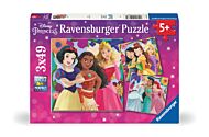 Puslespill 3X49 Disney Princess Ravensburger