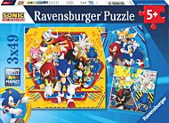 Puslespill 3X49 Sonic Core Ravensburger