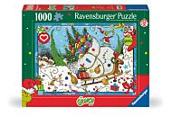 Puslespill 1000 The Grinch Ravensburger