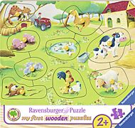 Puslespill 9 Knotter Tre Bondegård Ravensburger