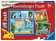 Puslespill 3x49 Pokémon Ravensburger