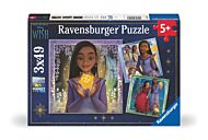 Puslespill 3x49 Disney Wish Ravensburger