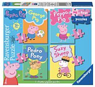 Puslespill 2,3,4,5 B Peppa Gris Ravensburger