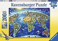 Puslespill 200 Verden Ravensburger