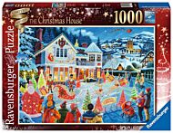 Puslespill 1000 Julehuset Ravensburger