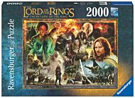 Puslespill 2000 LOTR the King Ravensburger