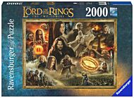 Puslespill 2000 LOTR The Two Towers Ravensburger