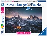 Puslespill 1000 Dolomites Ravensburger