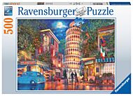 Puslespill 500 Gatene I Pisa Ravensburger