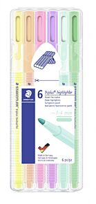 Tekstmarker Staedtler Triplus Pastel (6)