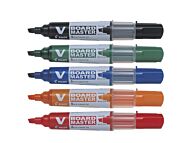 Whiteboardpen Sett Wbma-Vbm-Mc Chisel Begreen Pilo