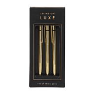 Pennesett i Eske 3 Pk Luxe Metallic