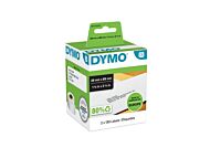 Etikett Dymo adresse 89x28mm(2x130)