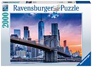 Puslespill 2000 New York Skyline Ravensburger