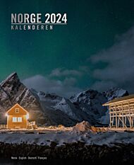 Kalender 2024 Norge nord 33x41cm