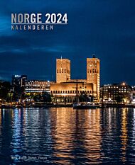 Kalender 2024 Norge Oslo 33x41cm