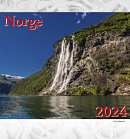 Kalender 2024 Norge 15x16cm